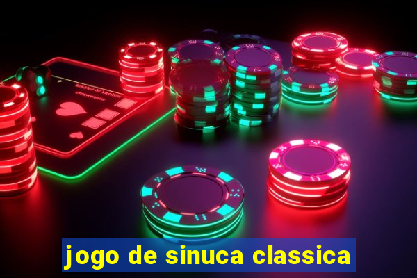 jogo de sinuca classica